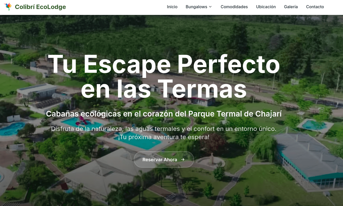 Colibrí EcoLodge — Eco lodge selvático