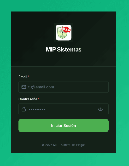 MIP Sistemas — PWA operativa